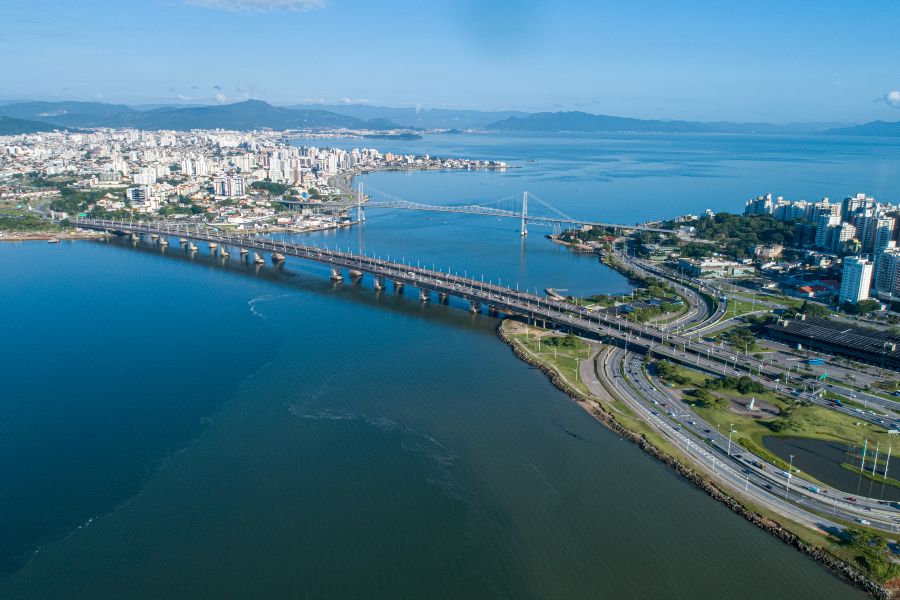 Ponte em Santa Catarina